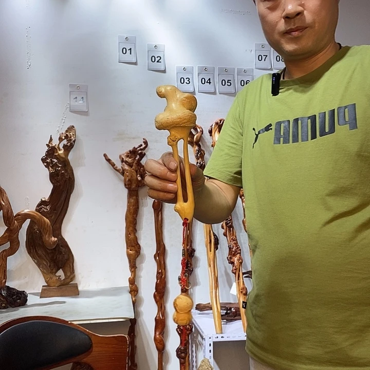 新***元黑果木云南黑果木树榴摆件
