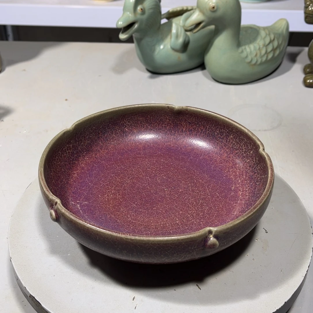 瓶钧窑瓷器品相完美