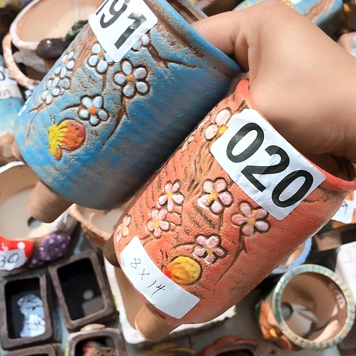 多肉花盆满15包邮