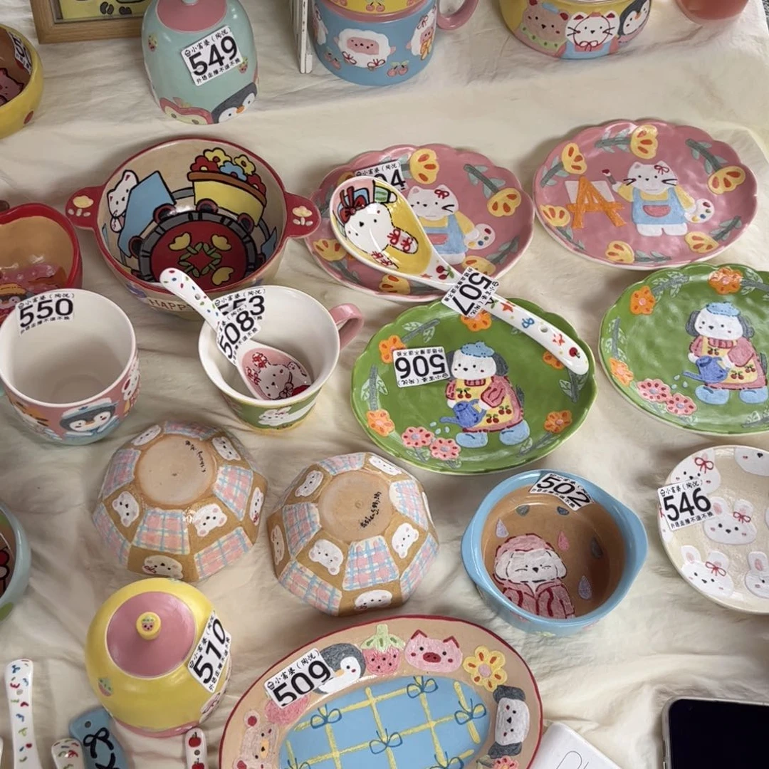 瓷片8801一起逛集市啦