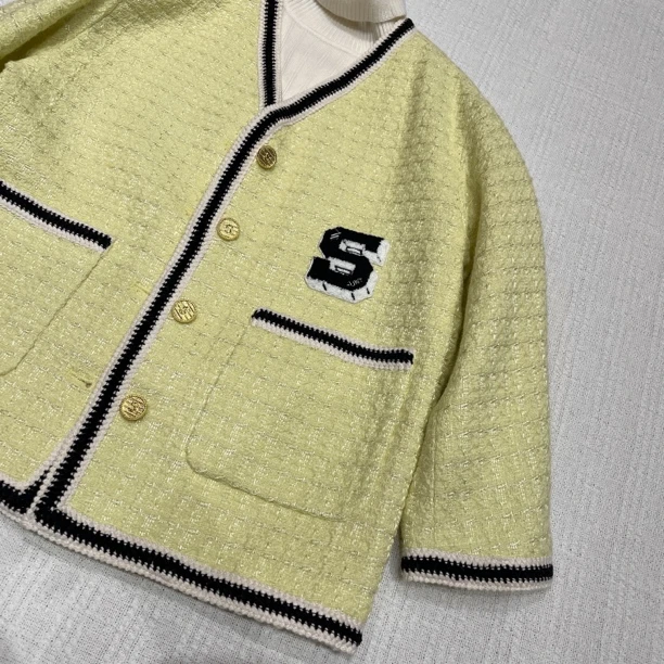 20604高端童装时尚百搭秋冬新品小香外套D1-1-4