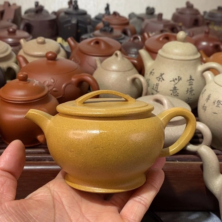 紫砂茶壶微瑕处理一把