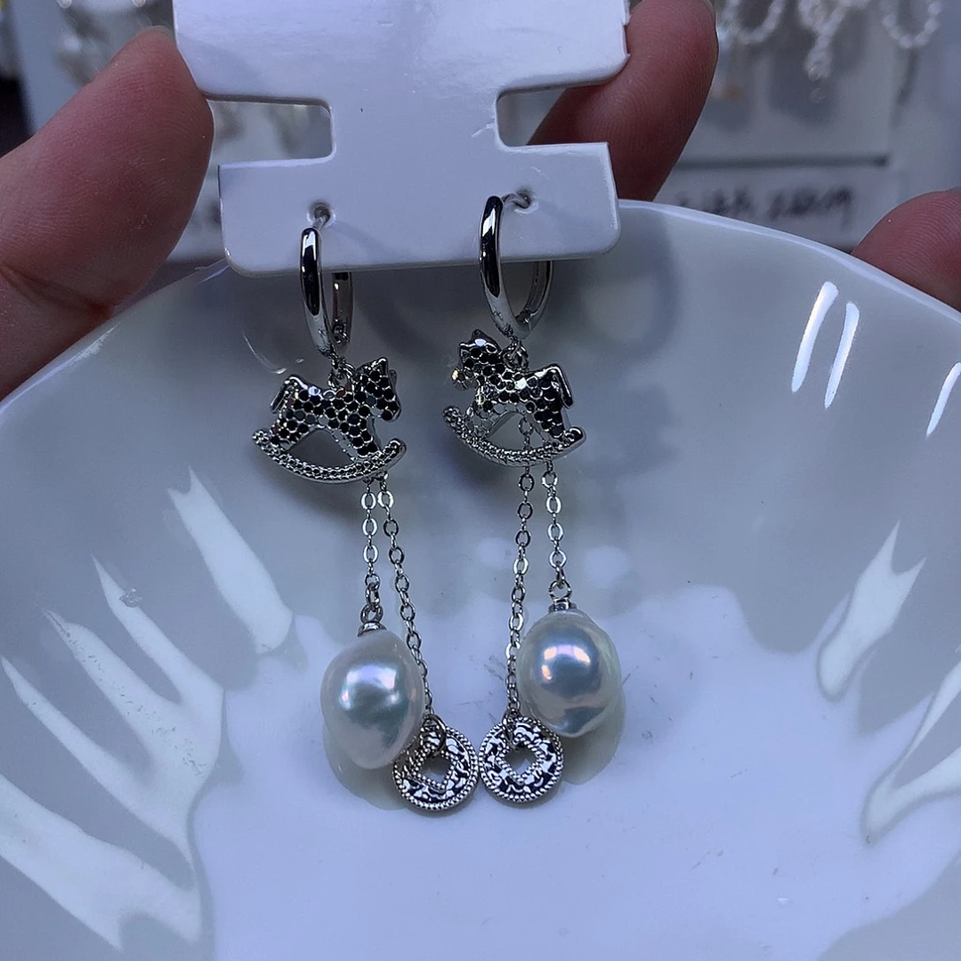 非金属合金福利耳饰4527