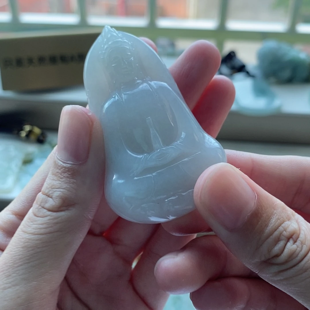 【闪购商品】颈饰未镶嵌翡翠天然缅甸翡翠A货