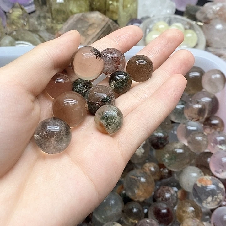 钛钢项圈水晶水晶石115