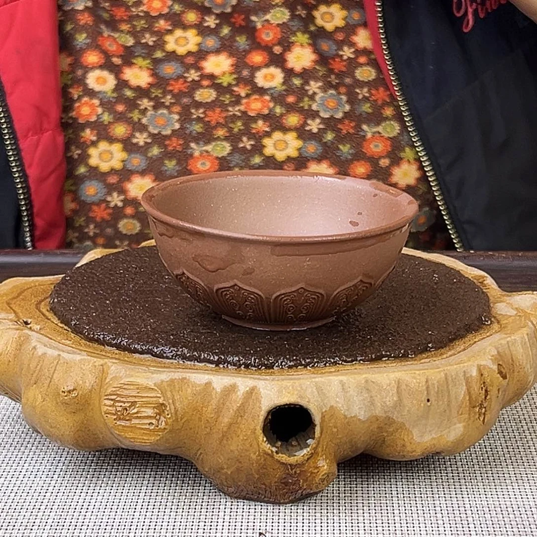 紫砂茶壶宜兴老紫泥40cc