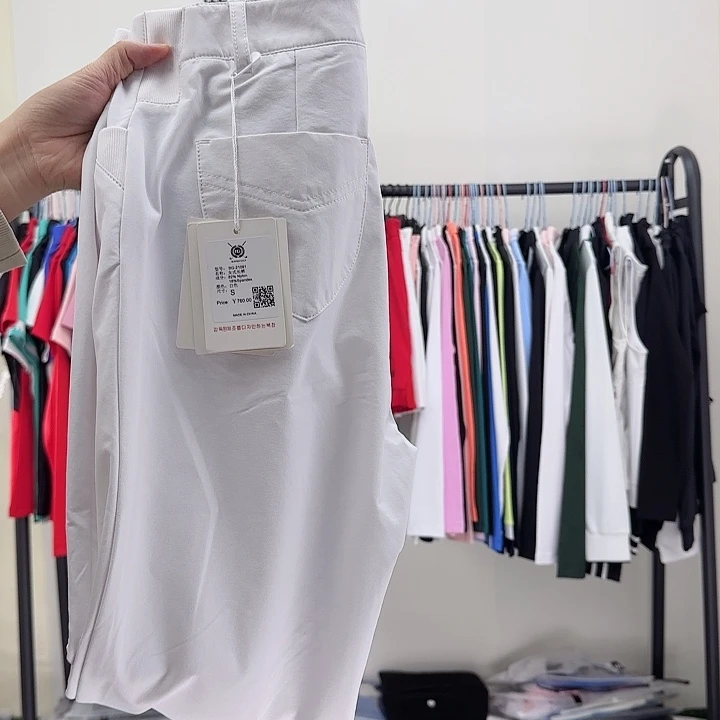 L***享高尔夫裤子，21091白色S