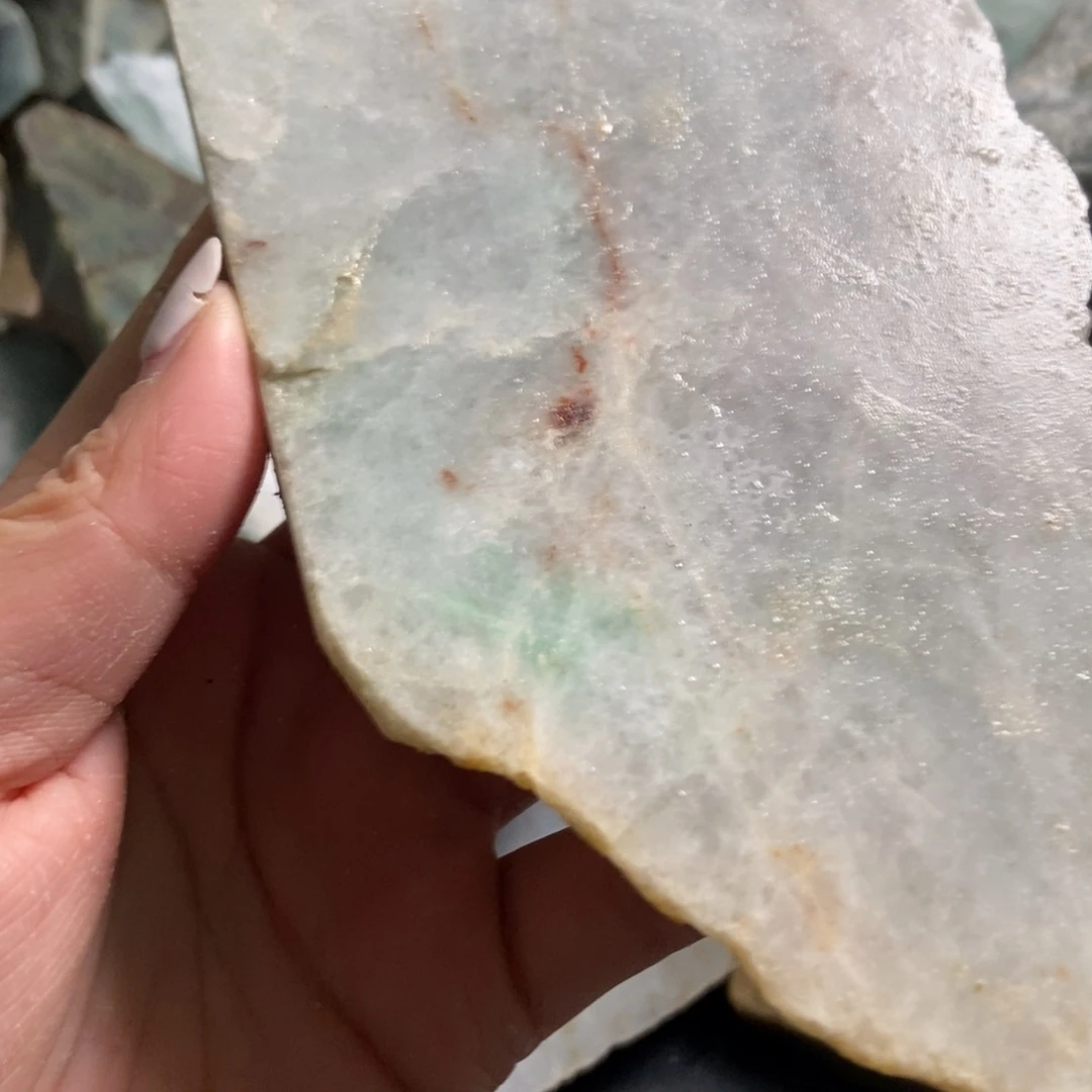 翡翠未镶嵌挂件天然翡翠