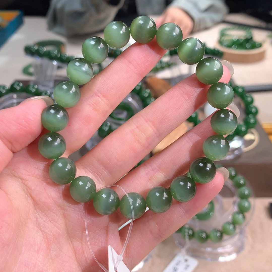 和田玉（碧玉）手串未镶嵌