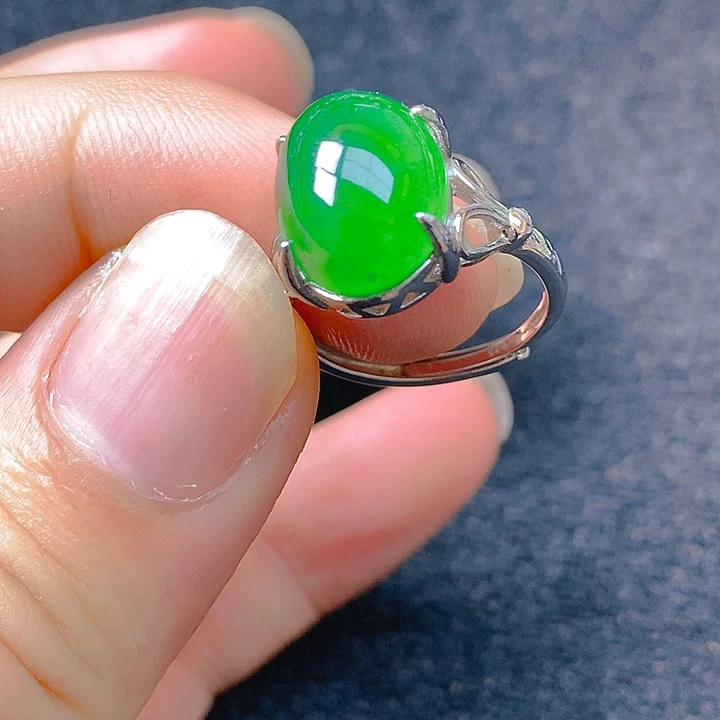 翡翠银S925镶嵌颈饰