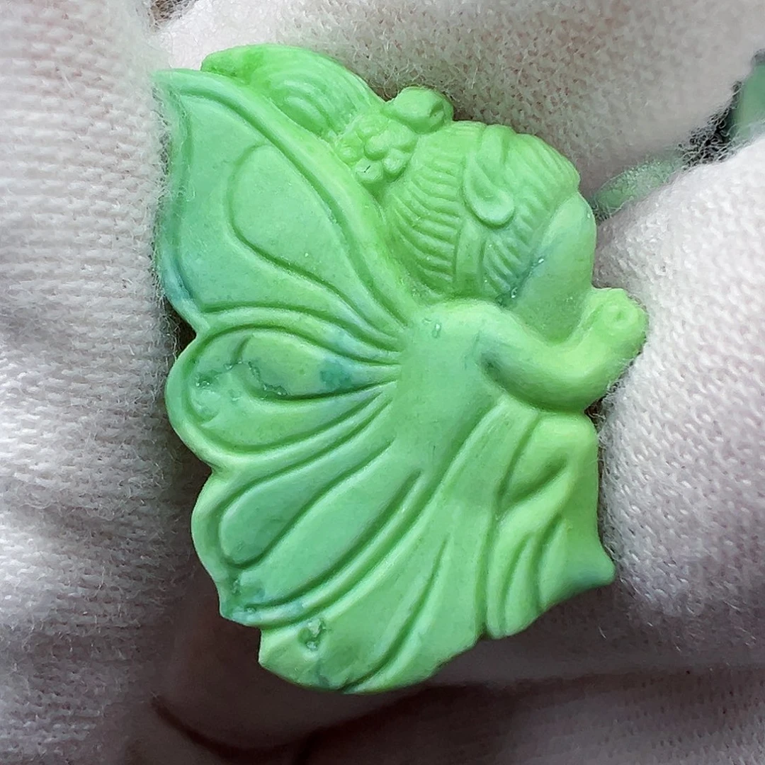未镶嵌绿松石绿松石主播万丽