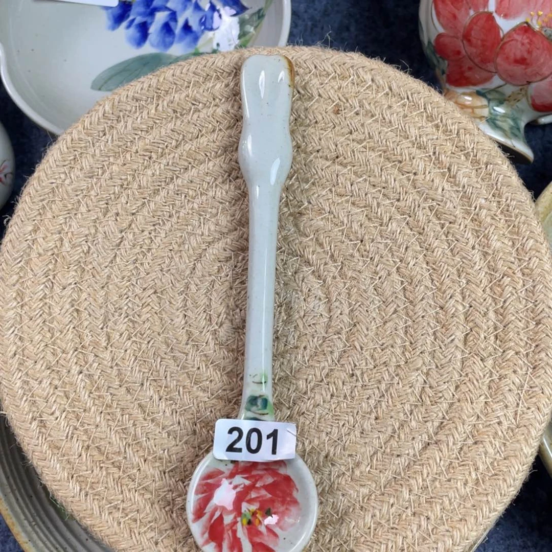 吃饭勺景德镇高温陶瓷8888