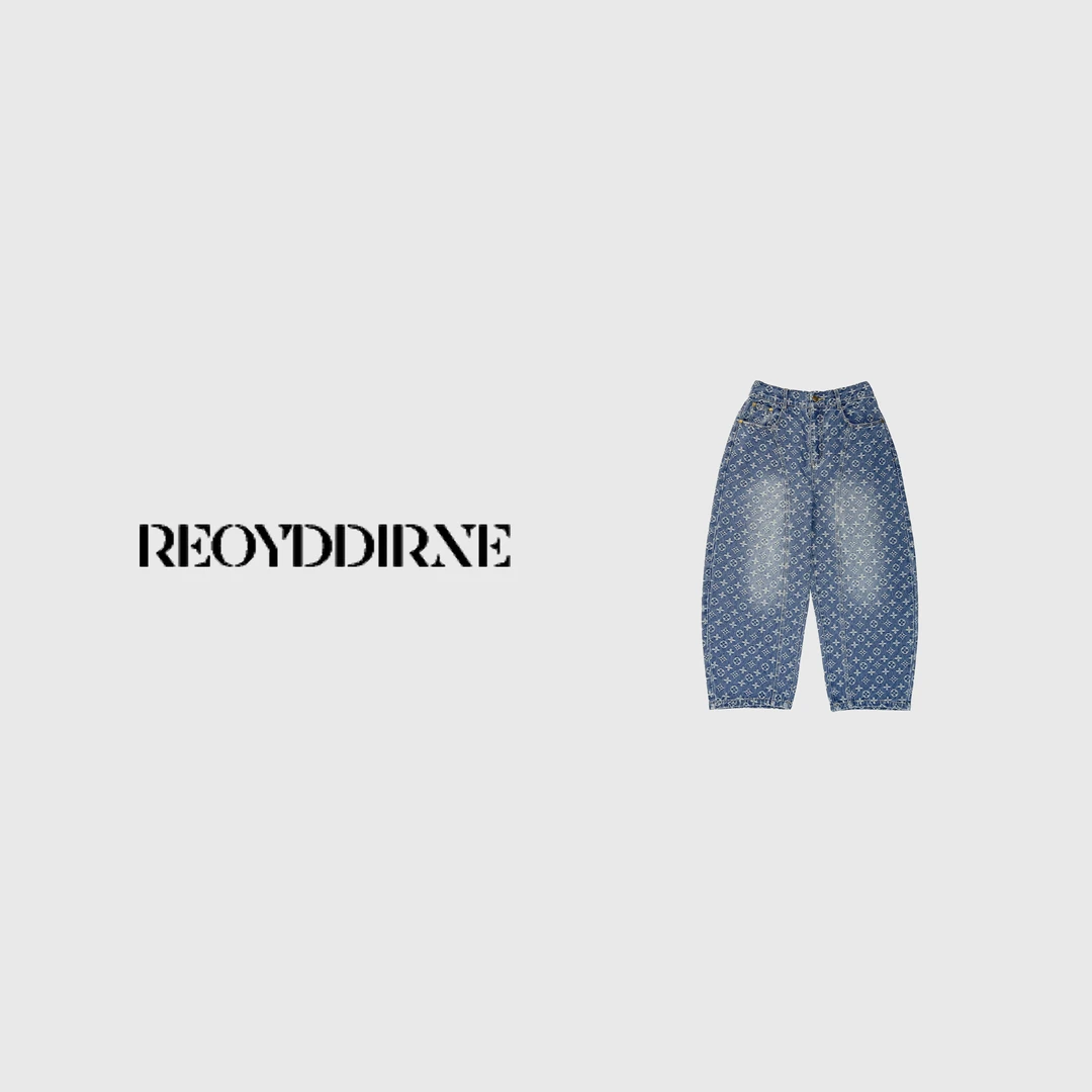 兔兔TUTU-【Reoyddirne】25夏季小众时尚洗水八分裤牛仔裤115598