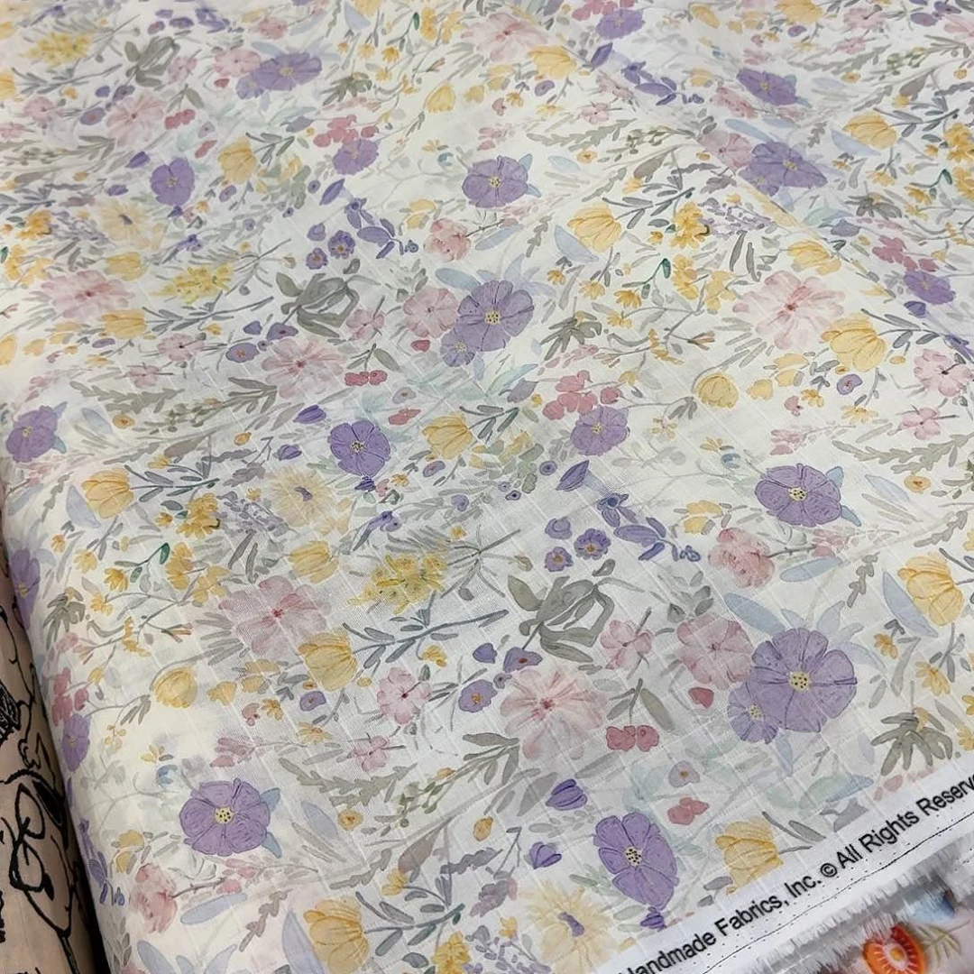 一米价1.5宽纯棉格子双层纱E