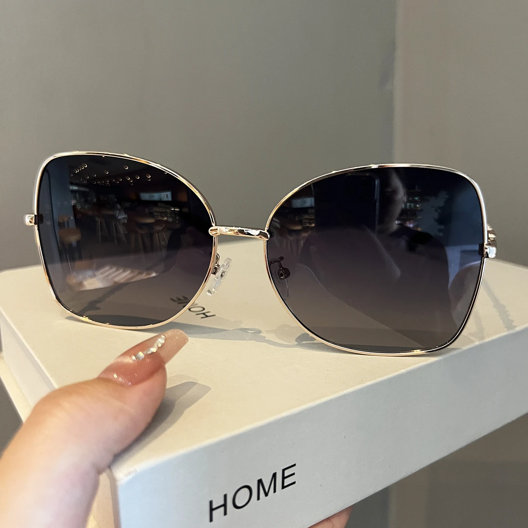 LAOPING2025新款大框墨镜女士复古偏光高级感眼镜防紫外线太阳镜