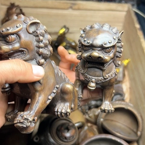 铜制文玩把玩物件