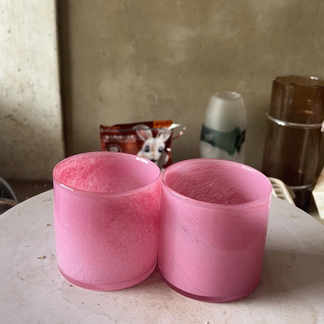 弘扬琉璃花器微瑕高度10