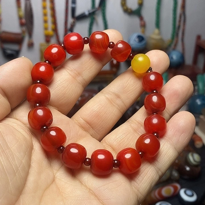 玛瑙/玉髓未镶嵌手链