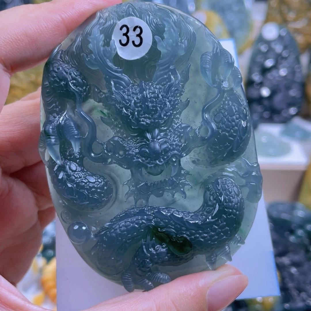 南***凉翡翠未镶嵌颈饰翡翠