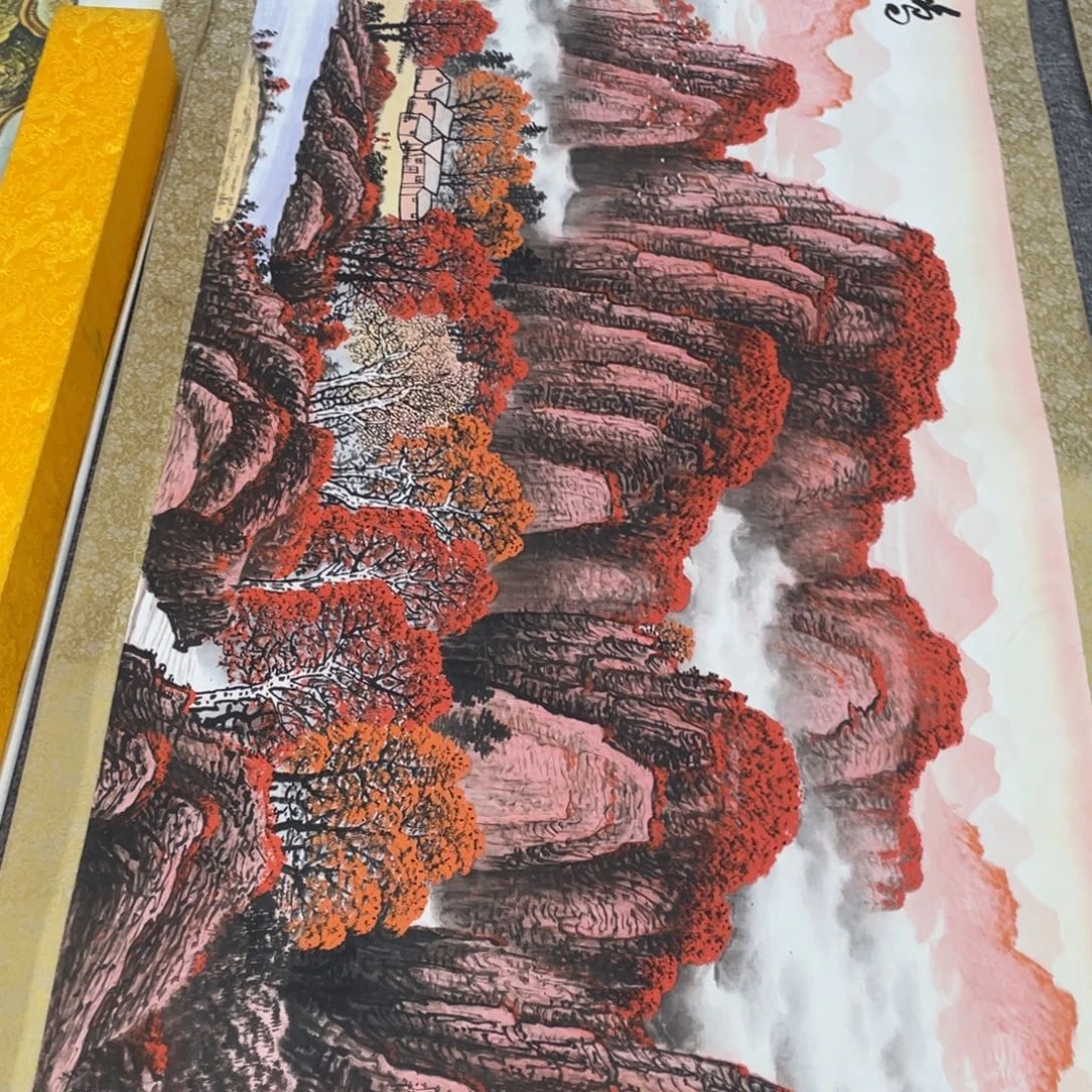 国画老师手笔手绘作品y