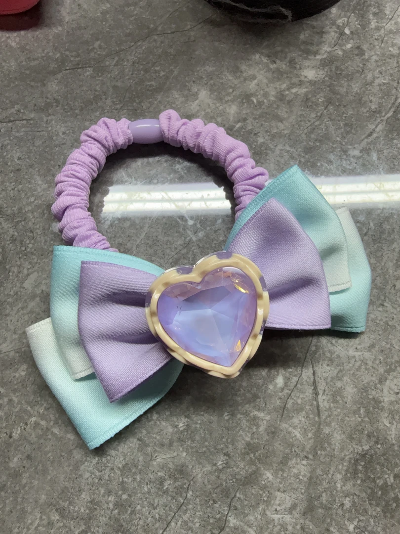 123-8紫绿后花园头绳