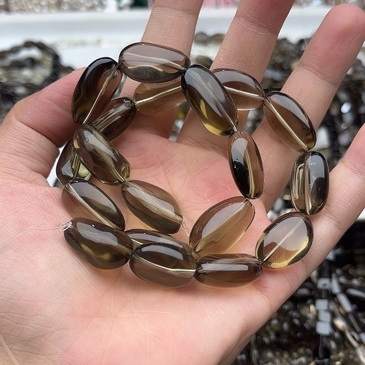 玛瑙/玉髓合金珠宝半成品路*可茶晶打包9