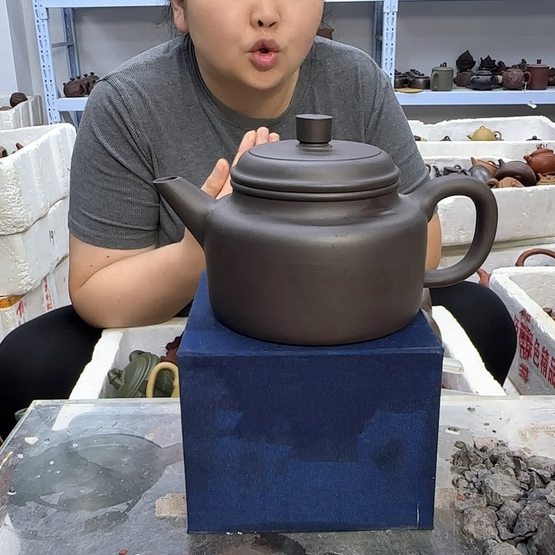 茶壶紫砂宜兴紫砂壶瑕疵