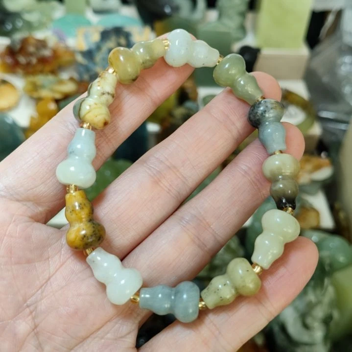 岫玉未镶嵌手串手串