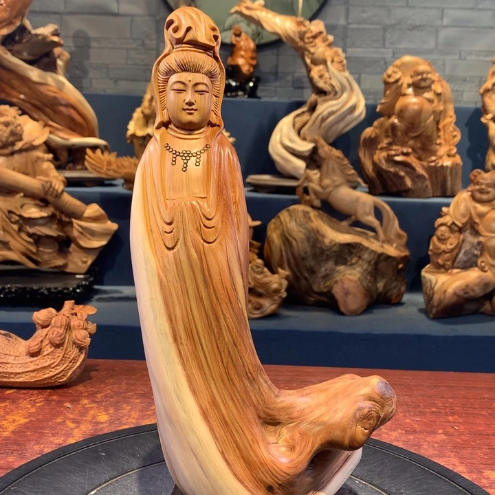 柏木（崖柏）根雕摆件