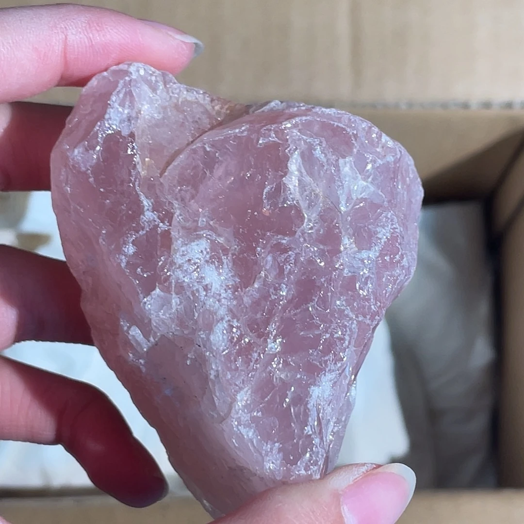 未镶嵌水晶手串粉水晶 46号