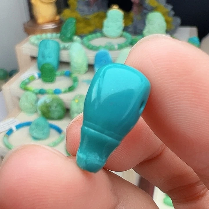 绿松石未镶嵌主播万珍