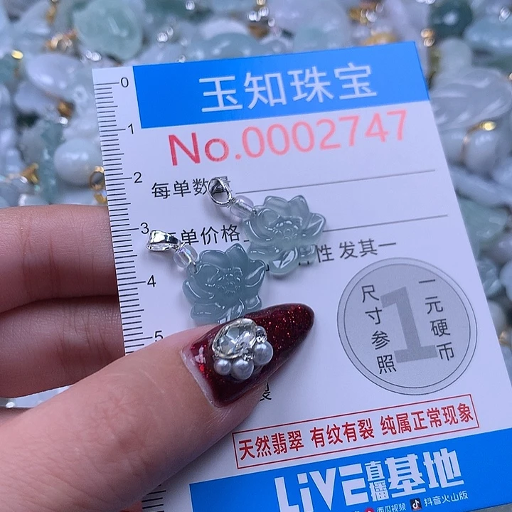 翡翠未镶嵌颈饰2747