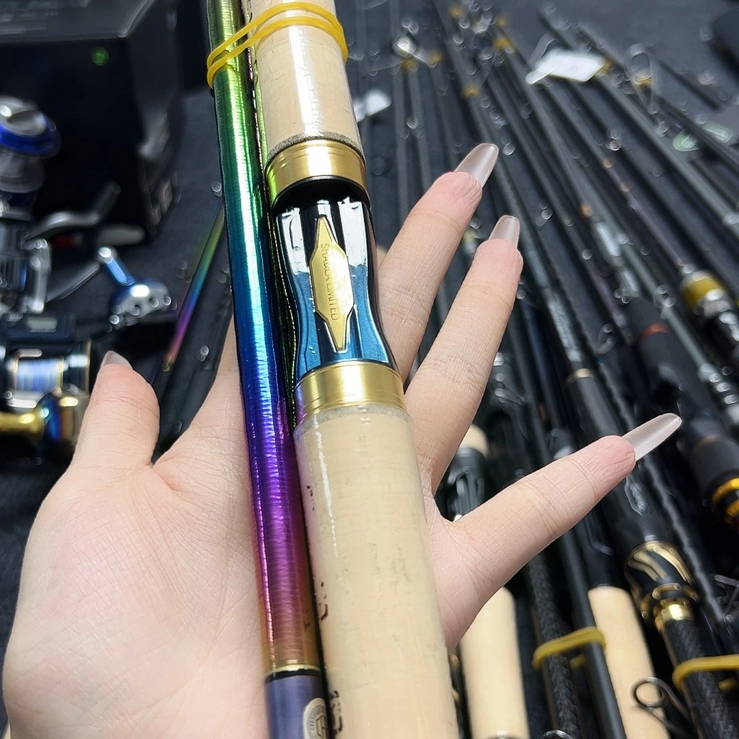 我***范3.8m铝合金直柄路亚竿1234