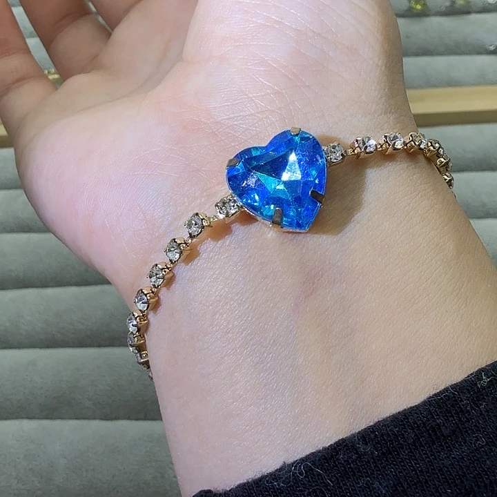 水晶银S925镶嵌戒指