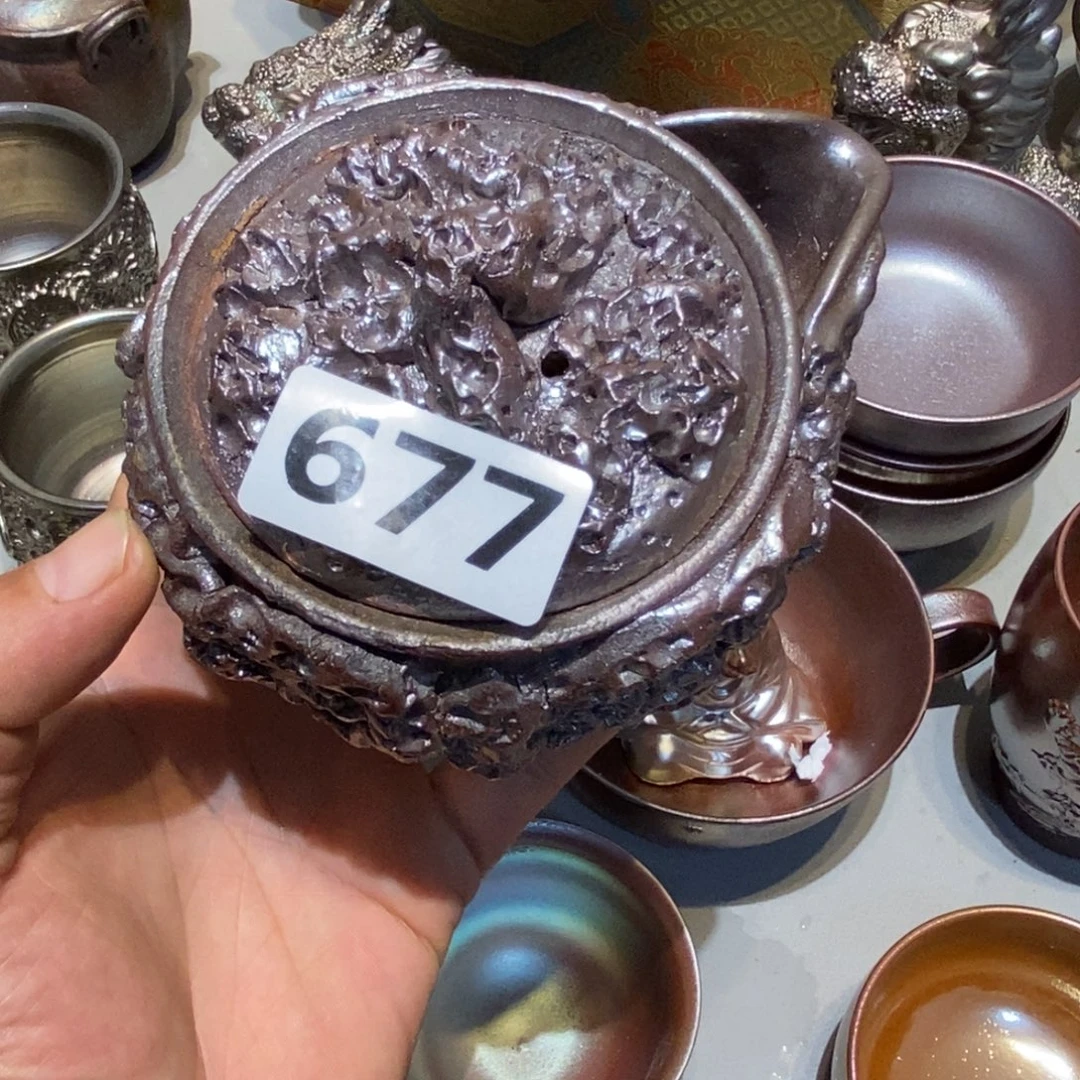 风***友柴烧茶具陶瓷杯子