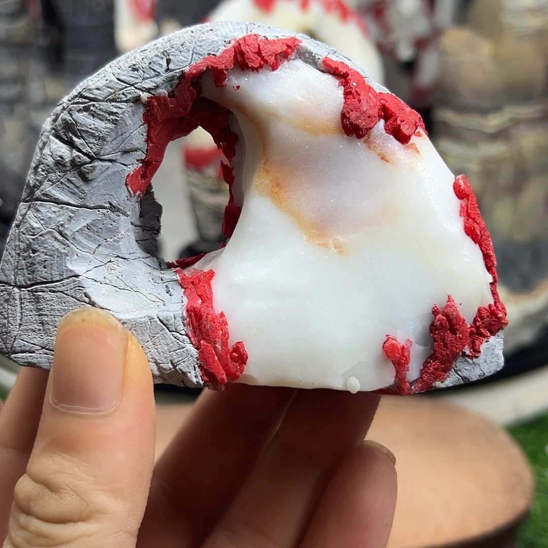 超****石材灵璧石白灵璧