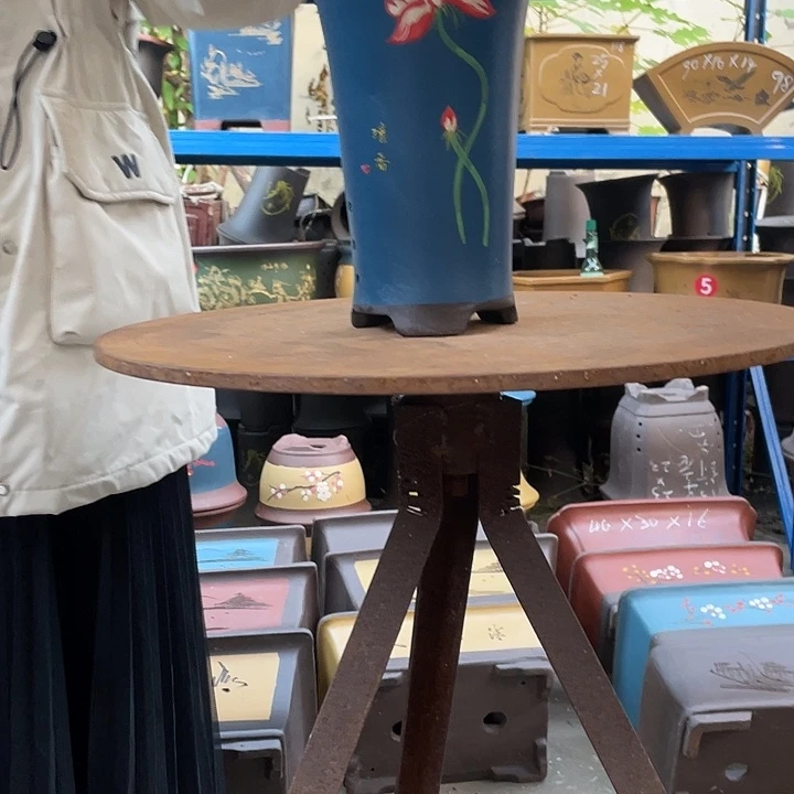 一念花开蓝色小花盆紫砂花盆