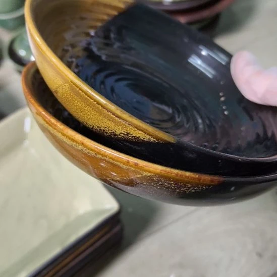 瓷片磁州窑五厂盘碗壶杯有瑕疵