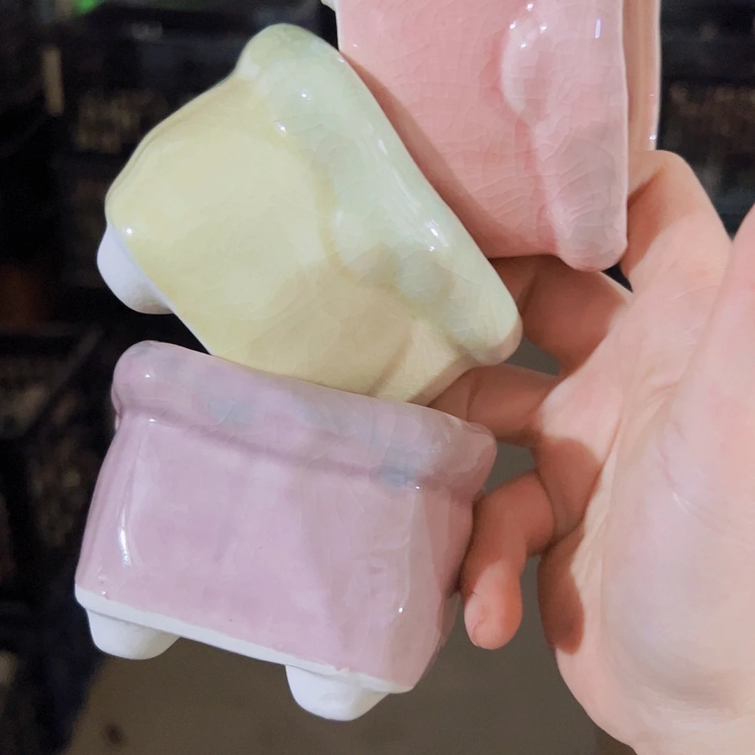 陶瓷花盆当场凑满12包邮