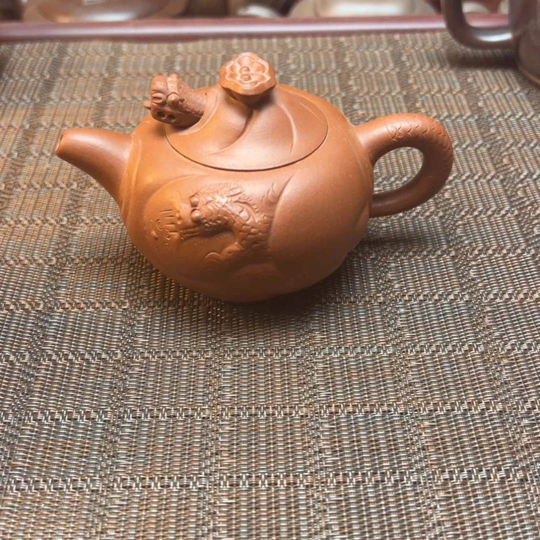 茶壶紫砂宜兴原矿紫砂壶150毫升容量