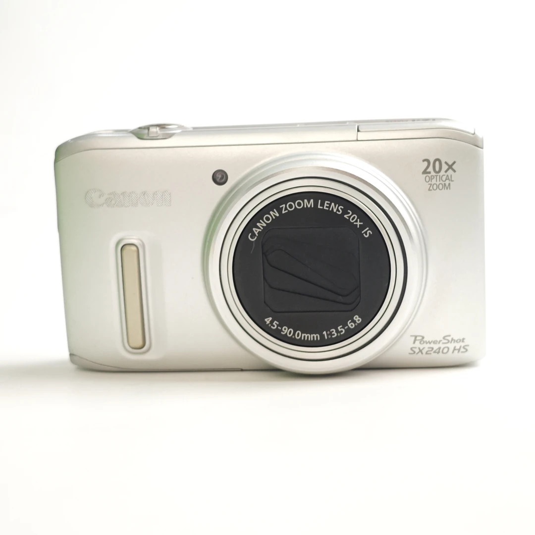 95新 Canon/佳能 sx240银色拍人拍景旅拍带实况1200w80倍冷白浓郁