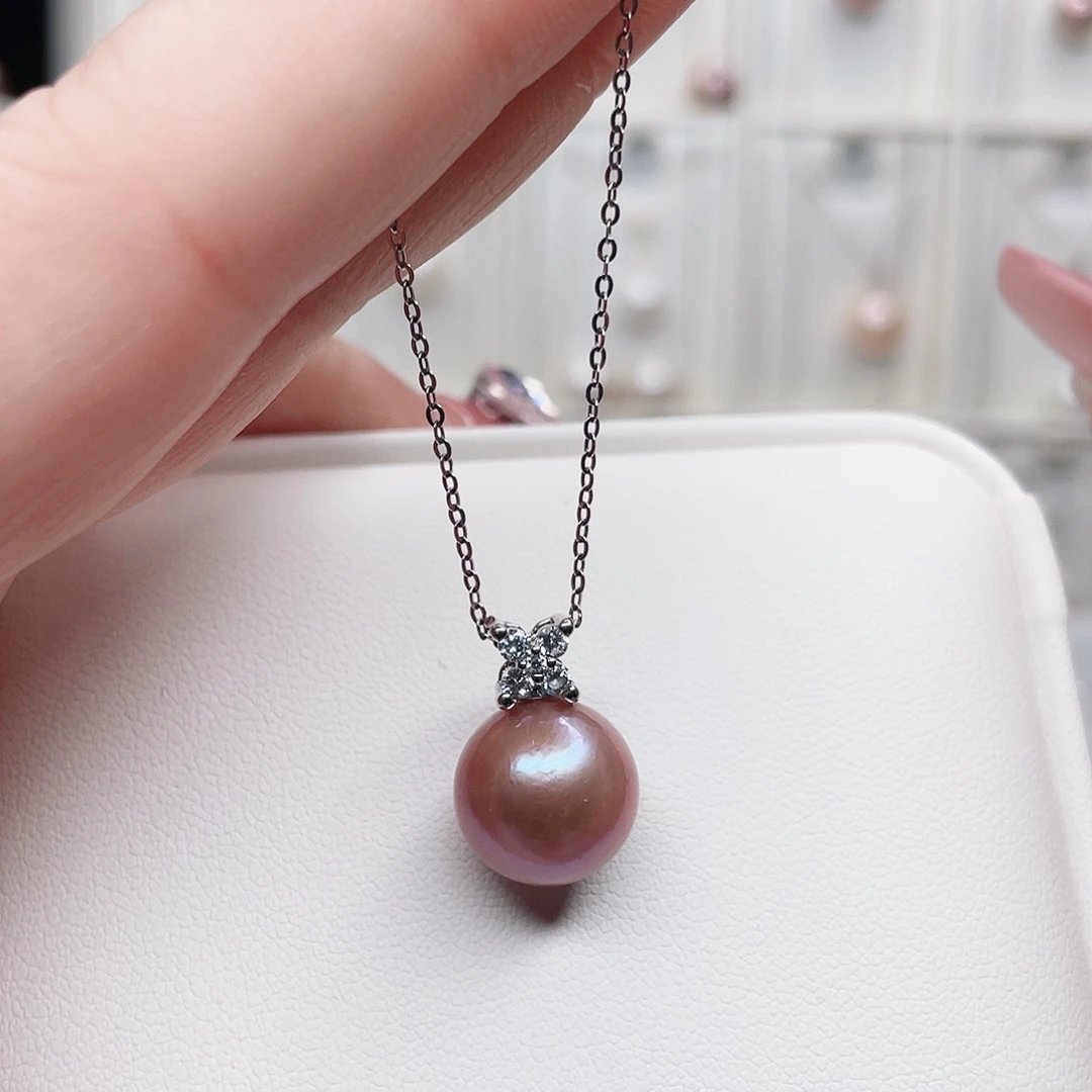 吊坠(赠链)合金淡水珍珠