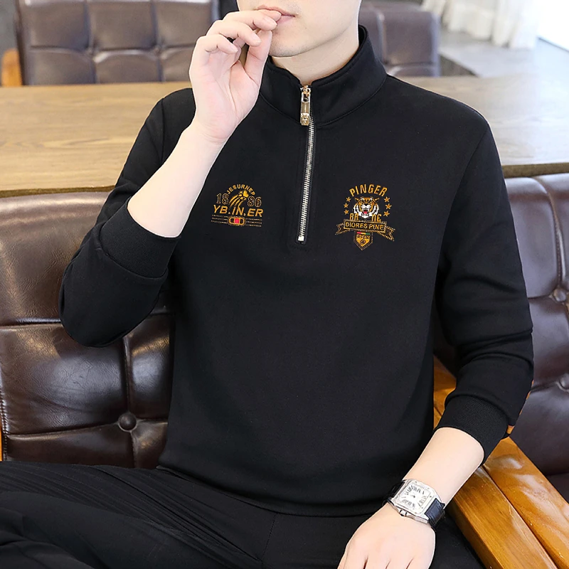 2025秋季欧货轻奢虎头刺绣高品质（总裁版）长袖卫衣