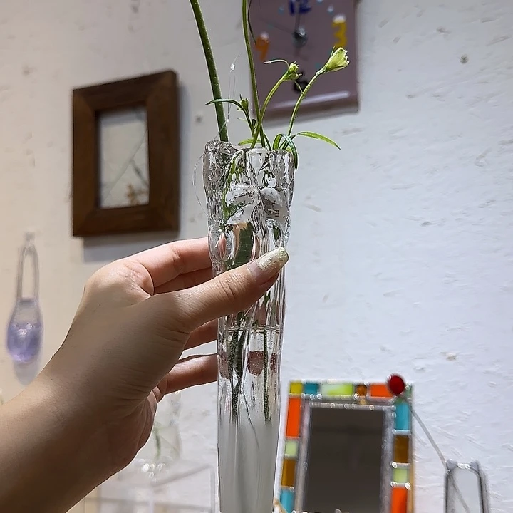 手工艺品琉璃茶道玻璃花器4850000000000000