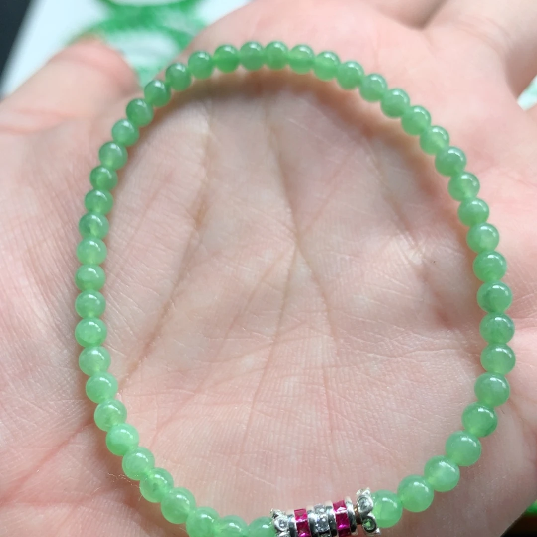 翡翠未镶嵌手链翡翠