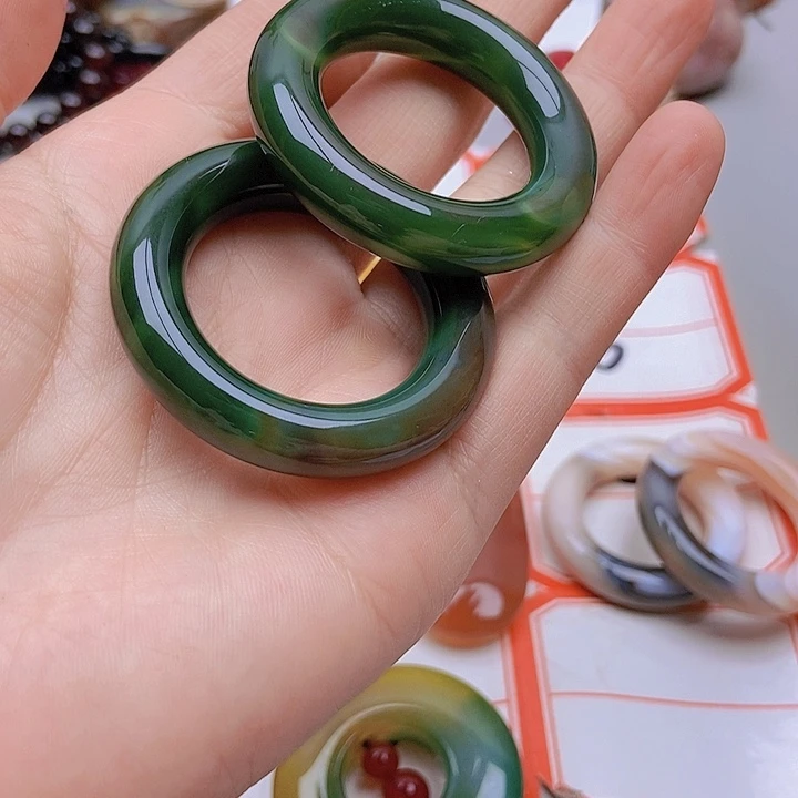 【闪购商品】未镶嵌玛瑙/玉髓珠宝半成品俞***?