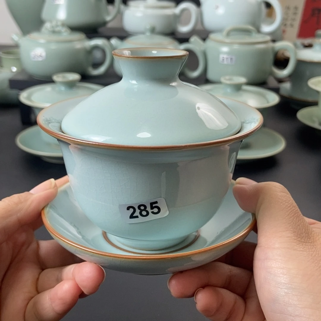 吴文杰老师盖碗微瑕