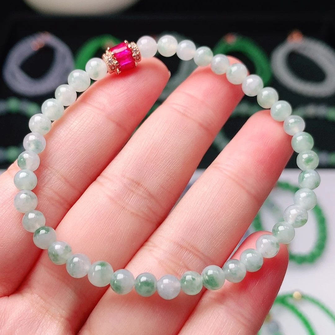 未镶嵌手链翡翠翡翠