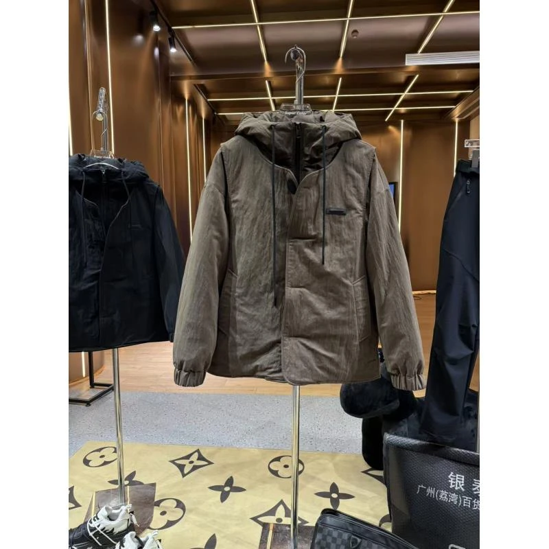 supercolor【极简假两件羽绒服】25ss//潮流男女同款连帽羽绒服  6