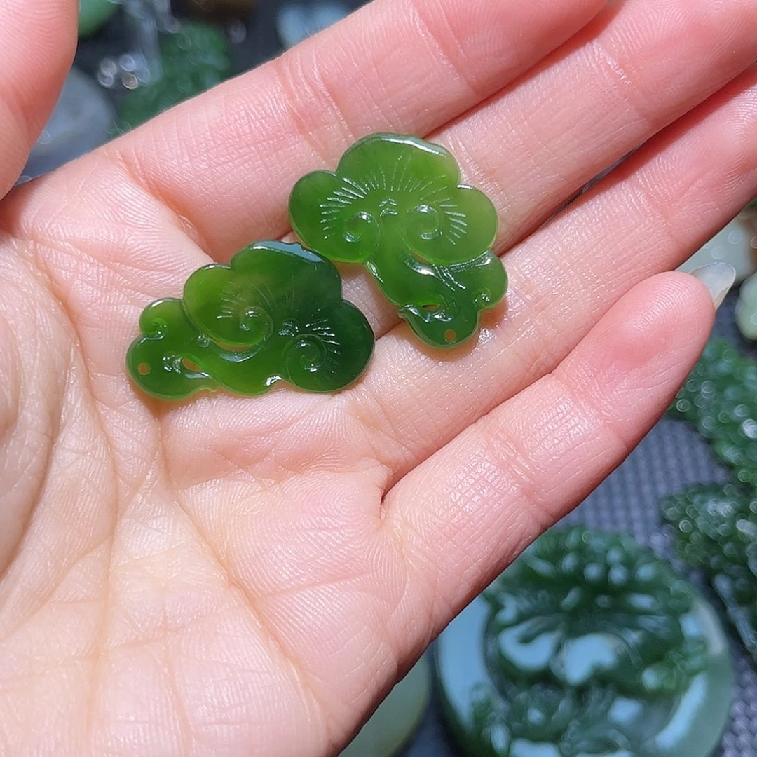 和田玉颈饰未镶嵌向****7